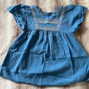 Very fun and light BoHo top! 4T